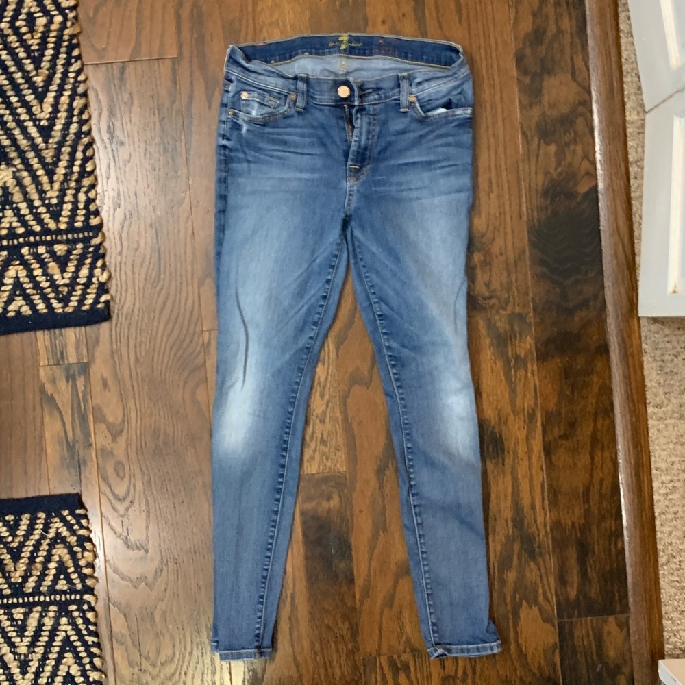 7 for all Mankind skinny jeans